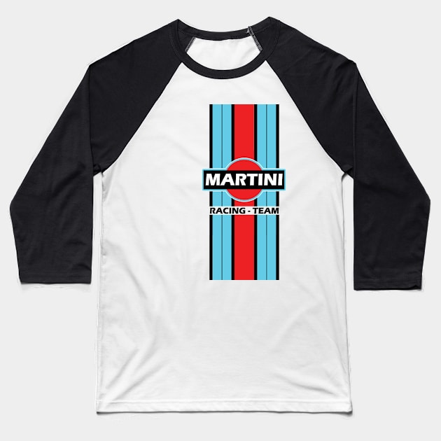 Martini Racing Team Baseball T-Shirt by VshopDesign